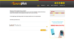Desktop Screenshot of duroplus.com