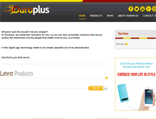 Tablet Screenshot of duroplus.com